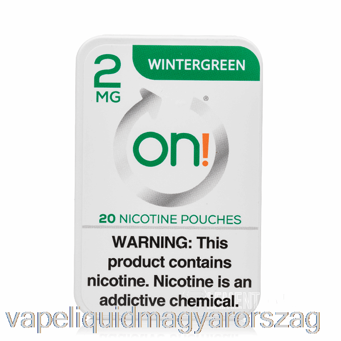 Tovább! Nikotin Tasakok - Wintergreen 2mg Vape E Cigi